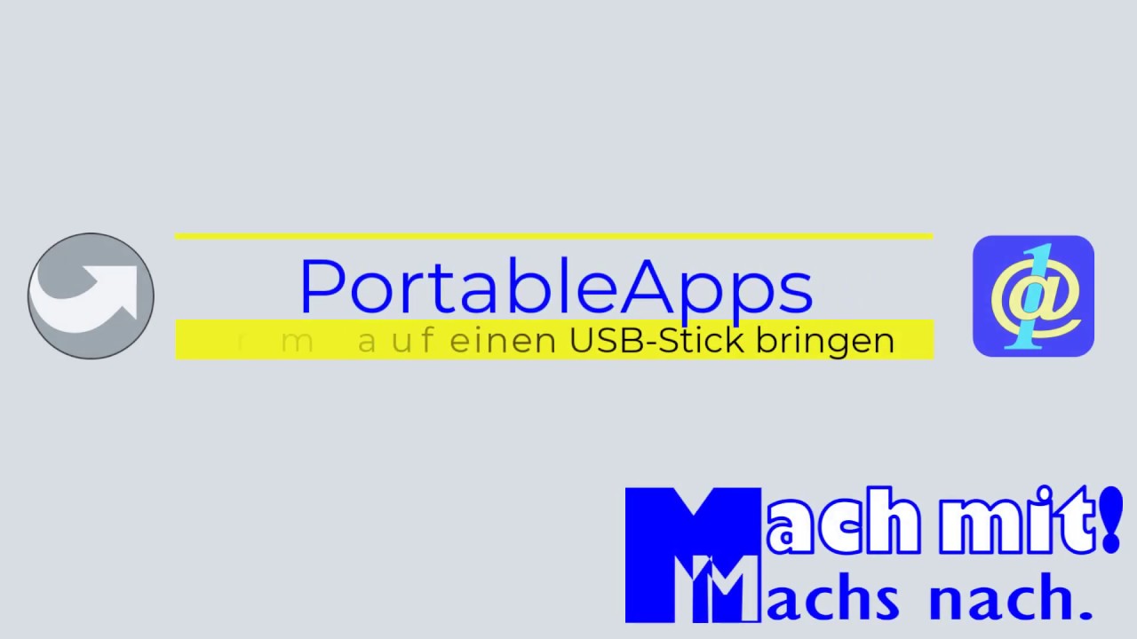 Immer aktuelle Software zum mitnehmen, ohne Installation, von USB, Cloud, usw.